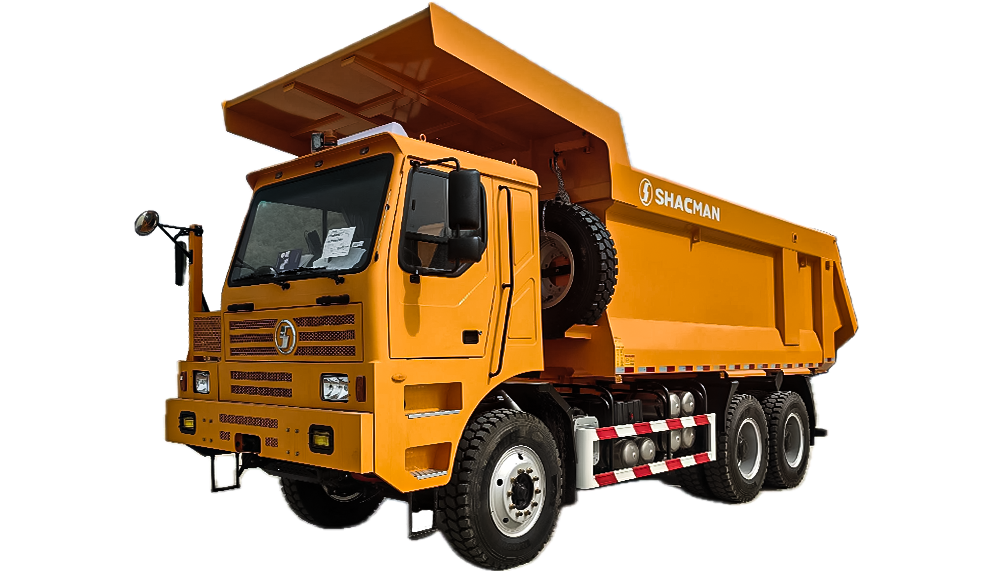Offset Mining Dump Truck