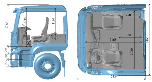 H3000-H (Extended Semi-High Roof)